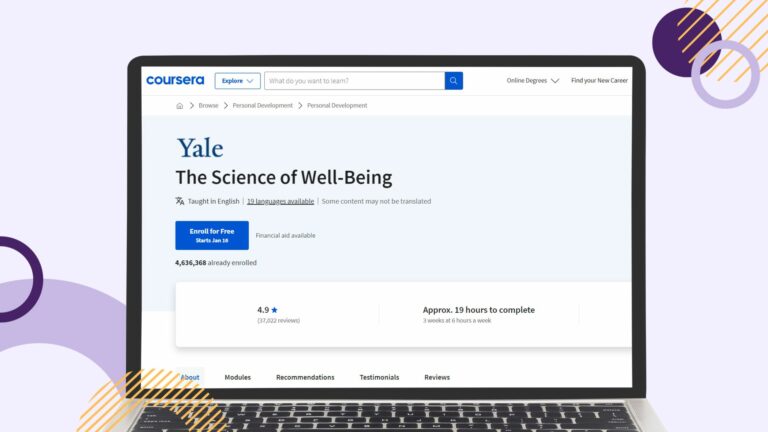 Coursera Well Being