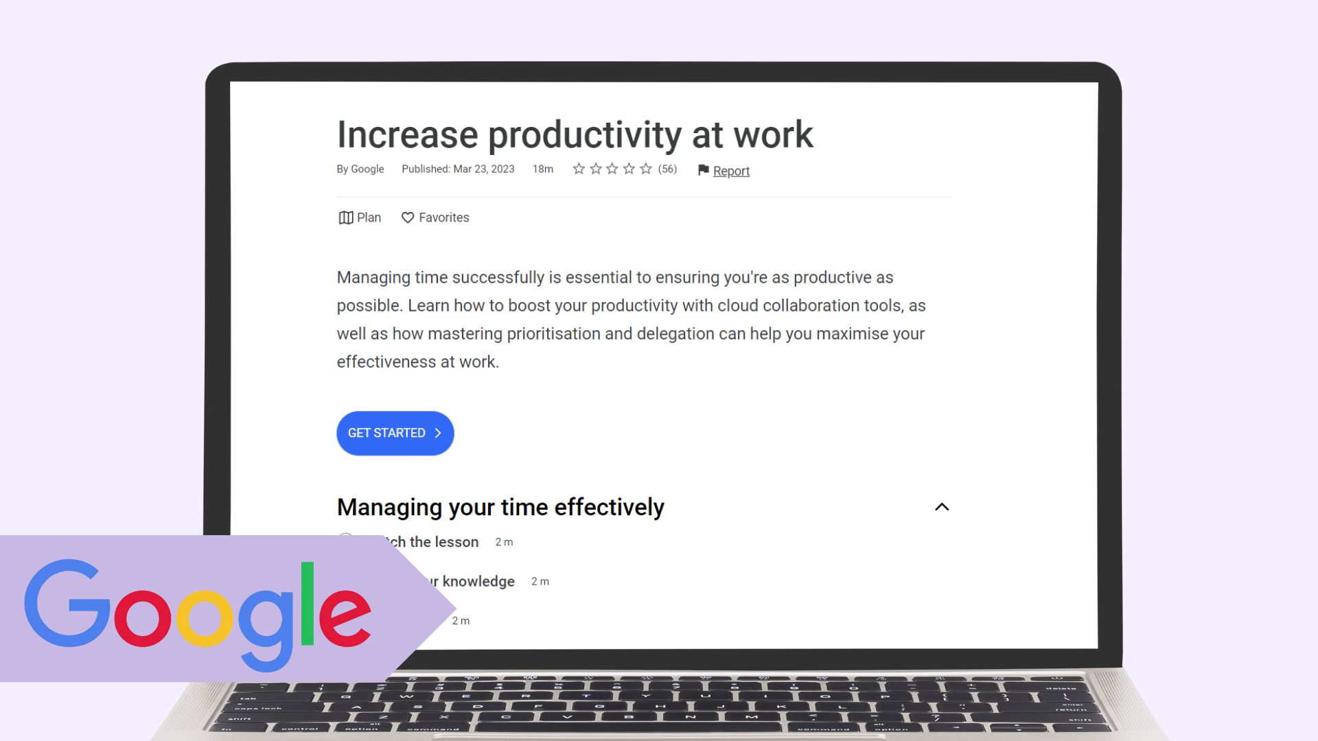 Learn How to Increase Productivity at Work With This Google Course ...